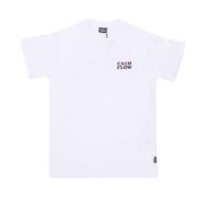 Propaganda Slot Tee White T-shirt Broderad Logo White, Herr