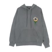 Propaganda Eye Hoodie Grå med Print Gray, Herr