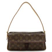 Louis Vuitton Vintage Pre-owned Tyg louis-vuitton-vskor Brown, Dam