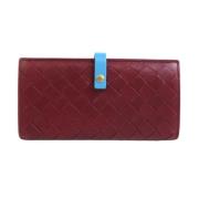 Bottega Veneta Vintage Pre-owned Laeder plnbcker Red, Dam