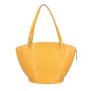 Louis Vuitton Vintage Pre-owned Laeder louis-vuitton-vskor Yellow, Dam