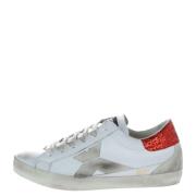 Sneaky Steve Vita Läder Slip-On Sneakers White, Dam