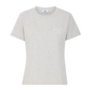 Ball Grå Melange T-shirt Topp Gray, Dam