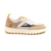 D.a.t.e. Beige Sneakers Ripstop Beige, Herr