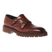 Baldinini Lace-ups in leather Brown, Herr