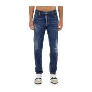 Dsquared2 Regular Fit Skater Jeans Blue, Herr