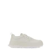 Jil Sander Läder Orb Sneaker Tillverkad i Italien White, Herr