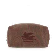 Etro Paisley Print Beauty Case Italien Red, Herr