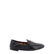 Tory Burch Läderloafers för kvinnor Black, Dam