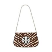 Tory Burch Läder Clutch Tillverkad i Kina Multicolor, Dam