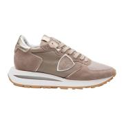 Philippe Model Beige Sneakers med Memory Foam Innersula Beige, Dam