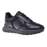 Baldinini Trainers in black leather Black, Herr