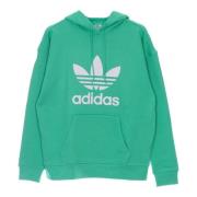 Adidas Grön Lättvikts huva tröja Trefoil Green, Dam