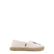 Kenzo Vita Espadrillos med Repdetalj White, Dam