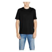 Antony Morato Bomull Jersey Herr T-shirt Polo Black, Herr