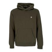 Element Skogsnatt Klassisk Hoodie med Känguruficka Brown, Herr