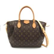 Louis Vuitton Vintage Pre-owned Canvas louis-vuitton-vskor Brown, Dam