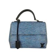 Louis Vuitton Vintage Pre-owned Laeder handvskor Blue, Dam