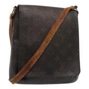 Louis Vuitton Vintage Pre-owned Canvas louis-vuitton-vskor Brown, Dam