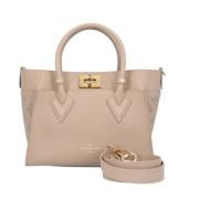 Louis Vuitton Vintage Pre-owned Laeder louis-vuitton-vskor Beige, Dam