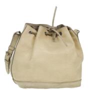 Louis Vuitton Vintage Pre-owned Laeder louis-vuitton-vskor Beige, Dam