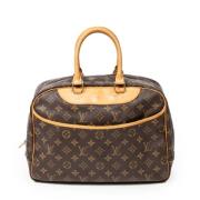 Louis Vuitton Vintage Pre-owned Canvas handvskor Brown, Dam