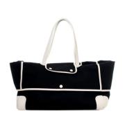 Hermès Vintage Pre-owned Canvas resvskor Black, Dam