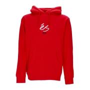 ES Tiger Block Röd Hoodie Red, Herr