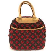 Louis Vuitton Vintage Pre-owned Tyg louis-vuitton-vskor Brown, Dam