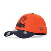 New Era Chicago Bears Böjd Skärmkeps Orange, Unisex