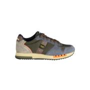 Blauer Polyester Sneaker Blue, Herr