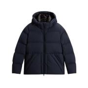 Woolrich Blå Dunjacka för Män Blue, Herr