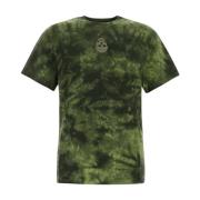 Alexander McQueen Stilren Grön Bomull T-shirt Green, Herr