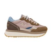 Sun68 Big Ally Vinter Sneakers Beige Beige, Dam