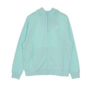 Nike Sportswear Club Hoodie French Terry Zip Blue, Herr