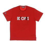 Octopus Röd Logo Tee Herr T-shirt Red, Herr