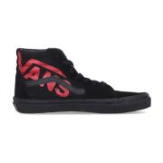 Vans Hög Topp Sk8-hi Logo Skor Svart/röd Black, Herr