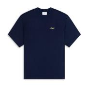 Axel Arigato Honor T-Shirt Blue, Herr