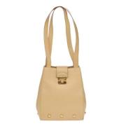 Salvatore Ferragamo Pre-owned Pre-owned Laeder axelremsvskor Beige, Da...