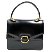 Celine Vintage Pre-owned Laeder handvskor Black, Dam