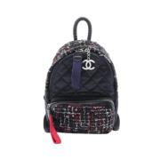 Chanel Vintage Pre-owned Nylon chanel-vskor Multicolor, Dam