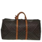 Louis Vuitton Vintage Pre-owned Canvas resvskor Brown, Dam