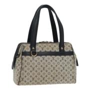 Louis Vuitton Vintage Pre-owned Canvas handvskor Blue, Dam