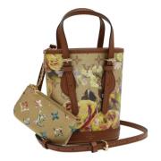 Louis Vuitton Vintage Pre-owned Canvas louis-vuitton-vskor Beige, Dam