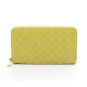 Bottega Veneta Vintage Pre-owned Laeder plnbcker Green, Dam