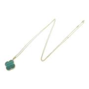 Van Cleef & Arpels Pre-owned Pre-owned Guld halsband Green, Dam