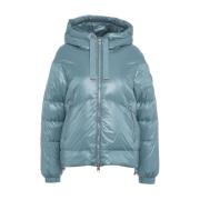 Woolrich Blå Jackor för Kvinnor Aw24 Blue, Dam