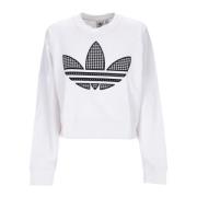 Adidas Vit Oversized Crewneck Sweatshirt White, Dam