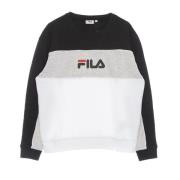 Fila Färgblock Crewneck Sweatshirt Lättvikt Multicolor, Dam