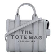 Marc Jacobs Varggrå Mini Tote Läder Väska Gray, Dam